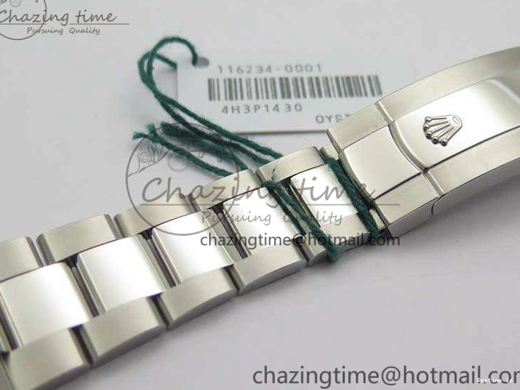 0101 Datejust 116234 36mm DJF 1:1 Best Edition Fluted Bezel Black Com Diam Dial On SS Oyster Bracelet SA Breathable 3523
